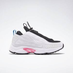 Adidasy Damskie Reebok DMX Series 2K Zip Białe/Różowe PL 70SJOLB